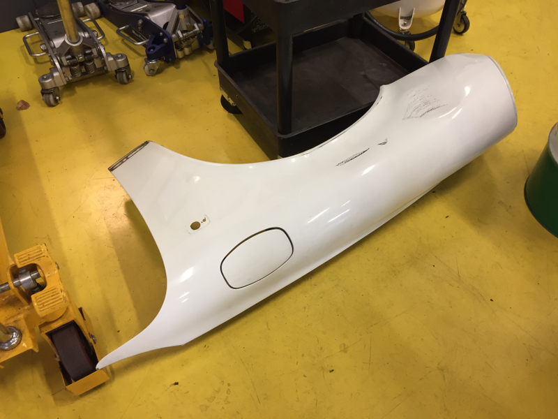 Never knew these replacement fenders would come with those fuel doors but they do!